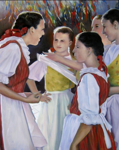 Prague Festival Dancers by Shelley Rygg
