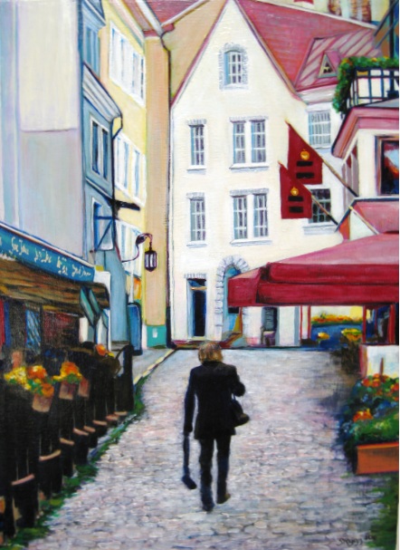 Tallin Street Painting